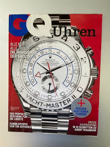 Uhren november 2007 magazin - gq,