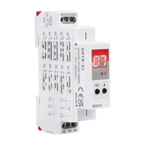 Zeitrelais 12v 240v - zeitrelais, 12v-240v