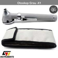Professionelles Otoskop Grau
