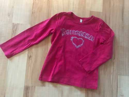 Pinkes benetton langarmshirt - pinkes,
