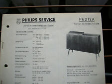 Schaltplan F6D12A Philips