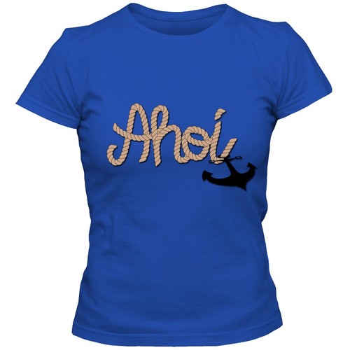 Damen shirt ahoi - ahoi, st