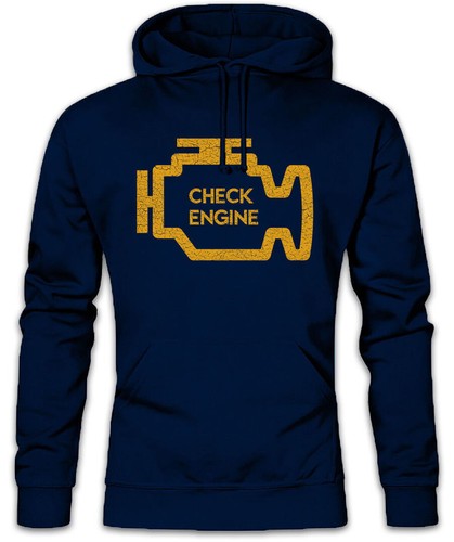Check engine hoodie - check,