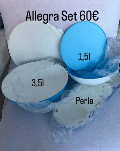 Tupperware allegra set tlg - tupperware,
