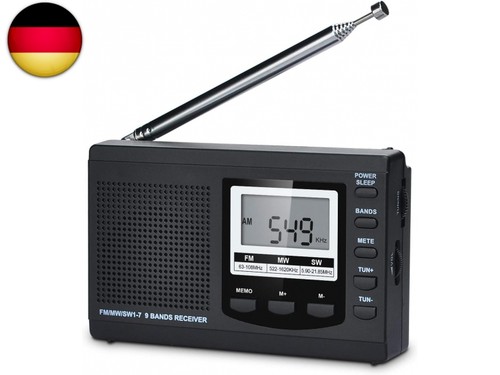 Vollband dsp radio - am/fm/sw,
