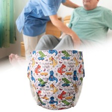 Windel für Erwachsene, waschbar, Inkontinenzhose, Unterhose, verstellbar, wieder