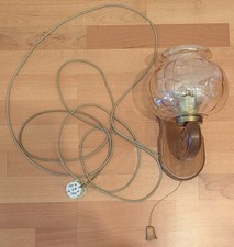 Retro Holz Wandleuchte Wandlampe Wandbeleuchtung Leselampe Leseleuchte 1970er