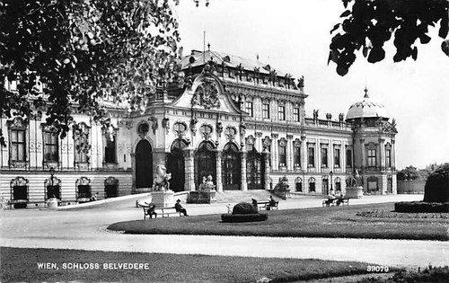 Alte wien schloß - ak,