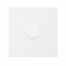 1 GANG 2-WEGE 1000 WATT WEISS WAND LICHTSCHALTER OHNE ENTWERTUNG DIMMER D1000-1G SELE