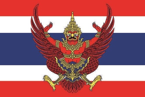 Aufkleber thailand mit wappen - thailand,