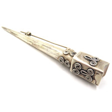 Gewaltige Designer Brosche 925