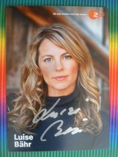Luise Bähr - Die Bergretter (Katharina Strasser), ZDF Autogrammkarte