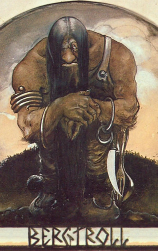 Der bergtroll notizbuch - der,