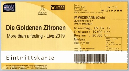 Die goldenen zitronen ticket - die,