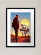Route traveling man - 66,