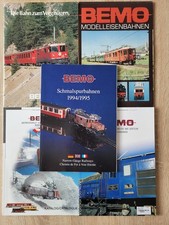 5 Kataloge Bemo Schmalspur H0e  H0m- Schmalspurbahn passend zu  technomodell etc