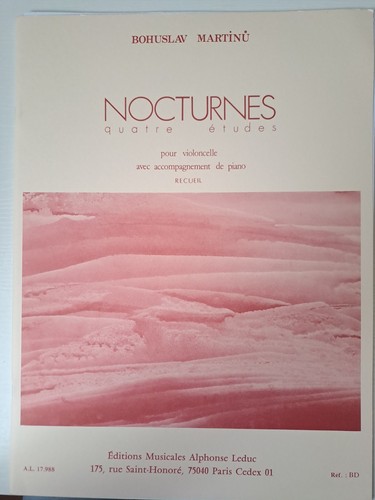 Noten cello martinu - noten,, cello,