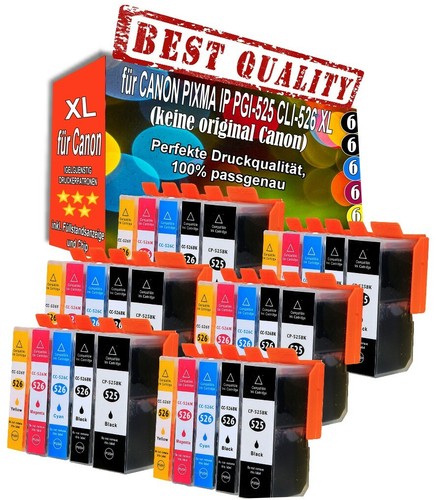 30x druckerpatronen für canon - für,