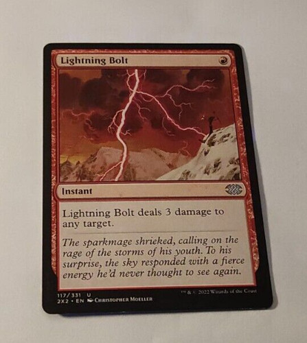 Mtg lightning bolt - lightning,