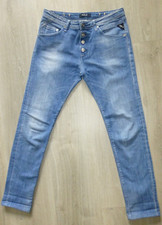 kultige Replay Pilar Damenjeans hell-bis mittelblau, Gr.27/32