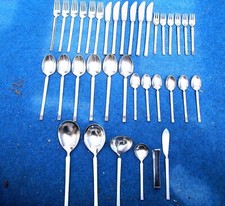 WMF New York 36 teil. Art Deco Bauhaus Design 6 Per 90 er  Silber