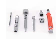 Bruder 43135 Ersatzteil Silberteile für Manitou MRT 2150 Teleskoplader 02129 NEU