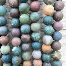 Echte matte Indischer Achat 6