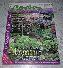 Gartenzeitung Juni 2008 Gehölz-Raritäten Rosen Iris Gartenteich Organisch Düngen