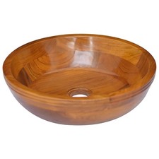 Waschbecken Massivholz Teak ´40x10 Cm