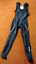 Lange Radsporthose BICYCLE LINE  Italy Gr. S kurzer RV innen angeraut Bein-RV's