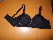 BH XL Dessous sexy   Ohne Bügel 80D,85C  push up, Metallanhänger, Glitzerstein
