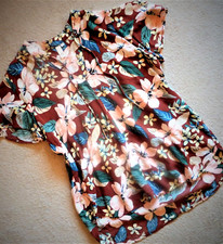 Q.S Bluse Tunika Kurzarm d-rot