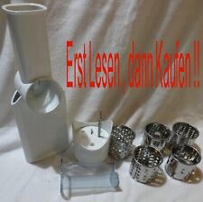 3 Mix Krups 8000 8008 Getriebe TrommelReibe Vorsatz Schnitzelwerk Ersatzteile
