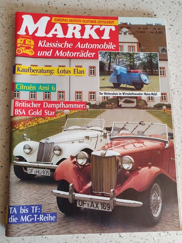 Oldtimer markt 91 - oldtimer, 6/91
