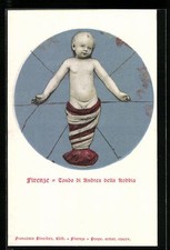 Ansichtskarte Firenze, Tondo di Andrea della Robbia 