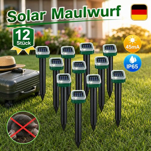 Solar maulwurf stück - maulwurf, 12