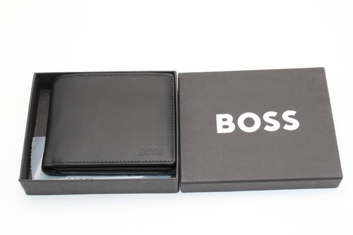 Boss geldbörse schwarz echt - geldbörse,