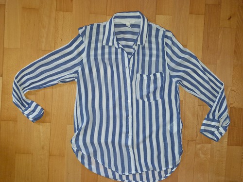 Leichte bluse gestreift - gestreift, gr.