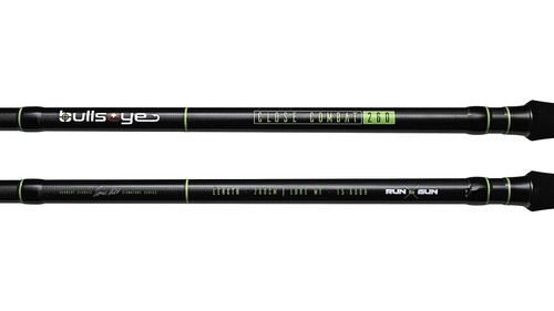 Bullseye spinning rod run - run, &