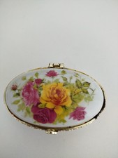 Porzellan Pillendose Antik