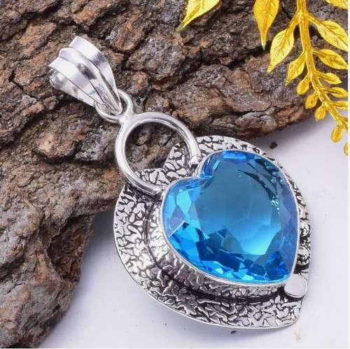 Iolite topaz anhänger aus - anhänger,