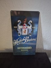 Blechschild bier werbung - blechschild,