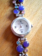 925 Sterling Silber Armbanduhr