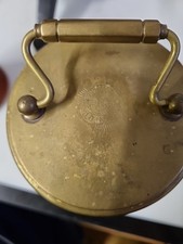 TISCHUHR, "Plato Clock", Messing, Ever Ready Chronos Clock, USA.