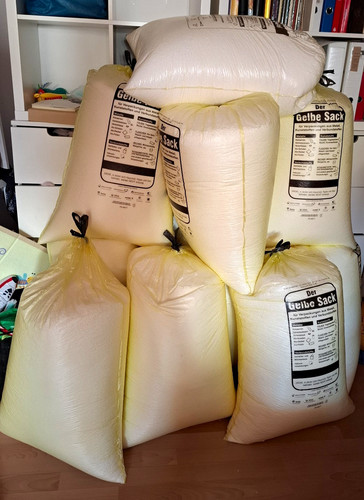 Der gelbe sack eps perlen - der,