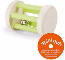 Baby Rassel aus Holz mit oder