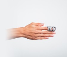 Chrisofix Premium gepolsterte Fingerendgelenkschiene Stack DIP Fingerschiene