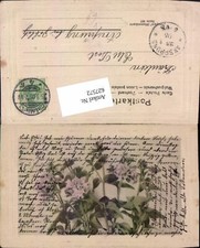 627572,Künstler Ak Blumen pub Neophot Blumenkarte 227