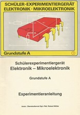 04 182 DDR Experimentierkasten Polytronic Mikroelektronik A1-A3 Anleitung