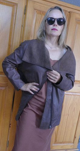 Echt leder jacke - , 44